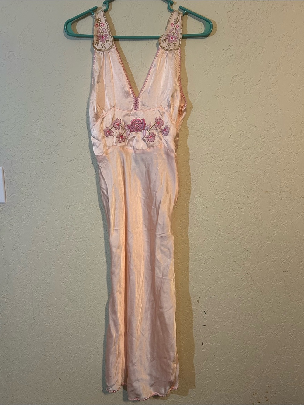 Chasing Unicorns Silk Slip Dress - Picture 2 of 4